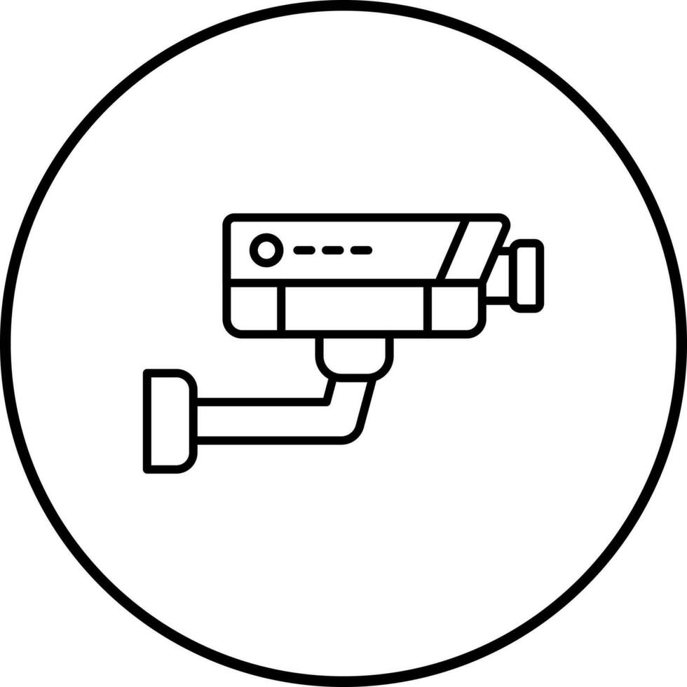 icono de vector de cctv