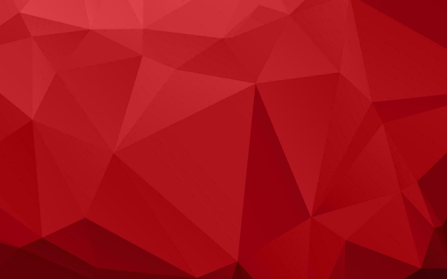 Red Polygon Background Design free vector