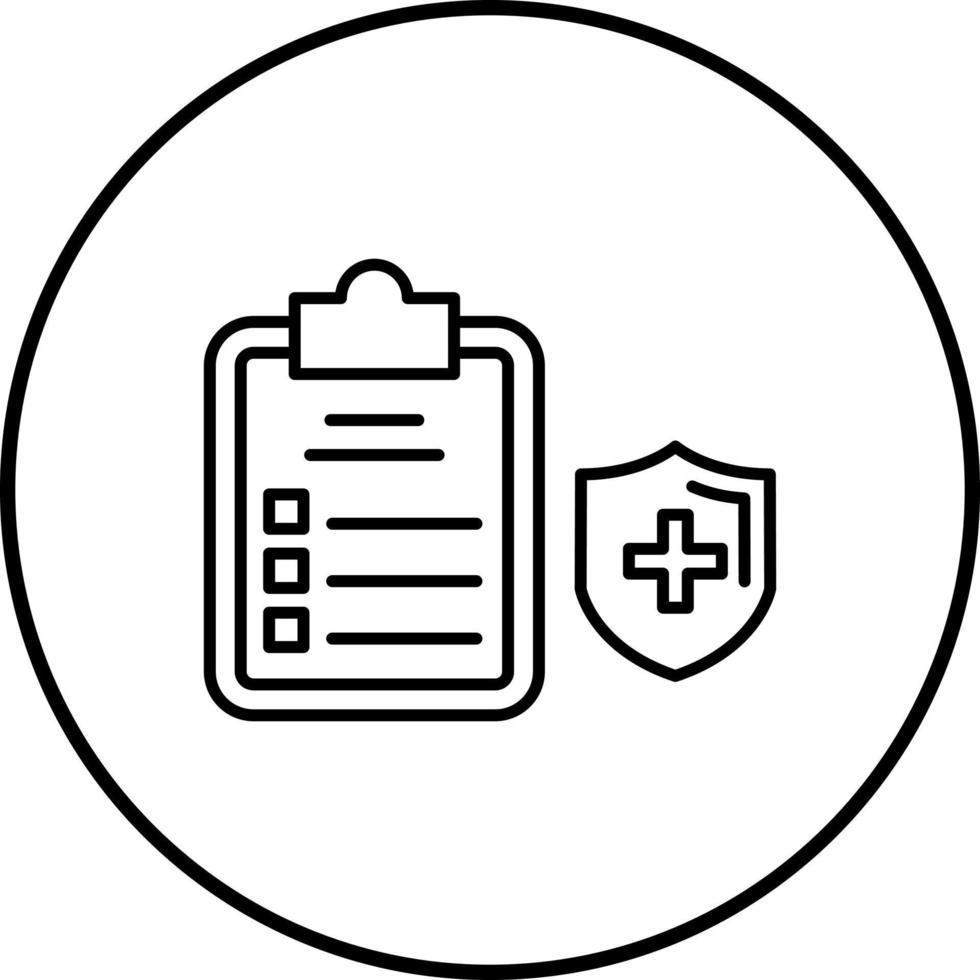 Medical Insurance Vector Icon