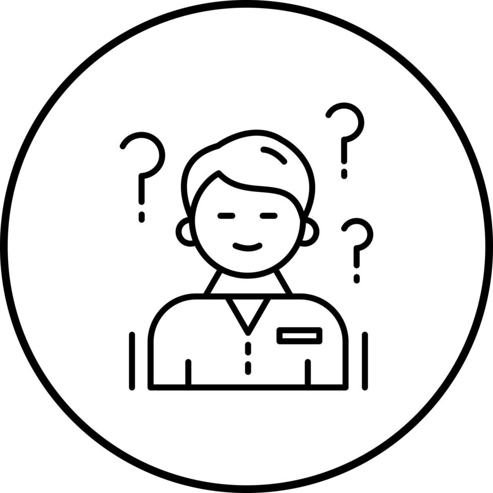 Confuse Vector Icon