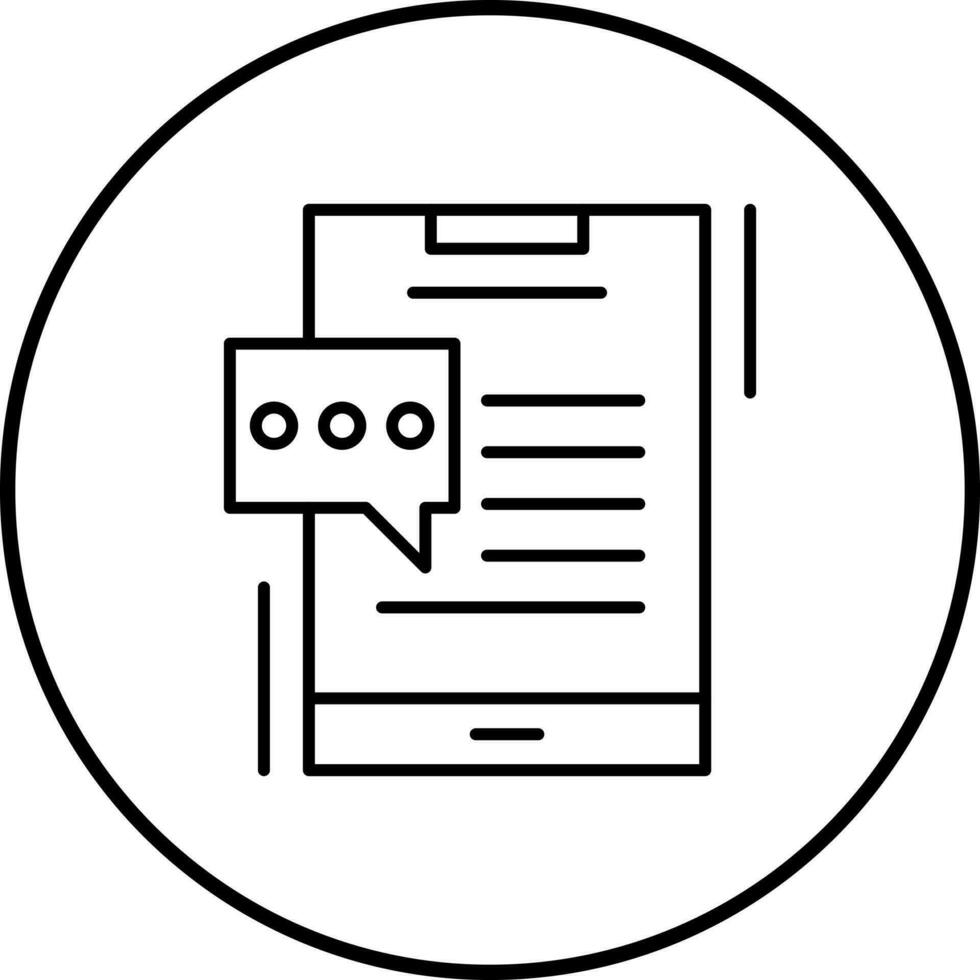 Chat Vector Icon
