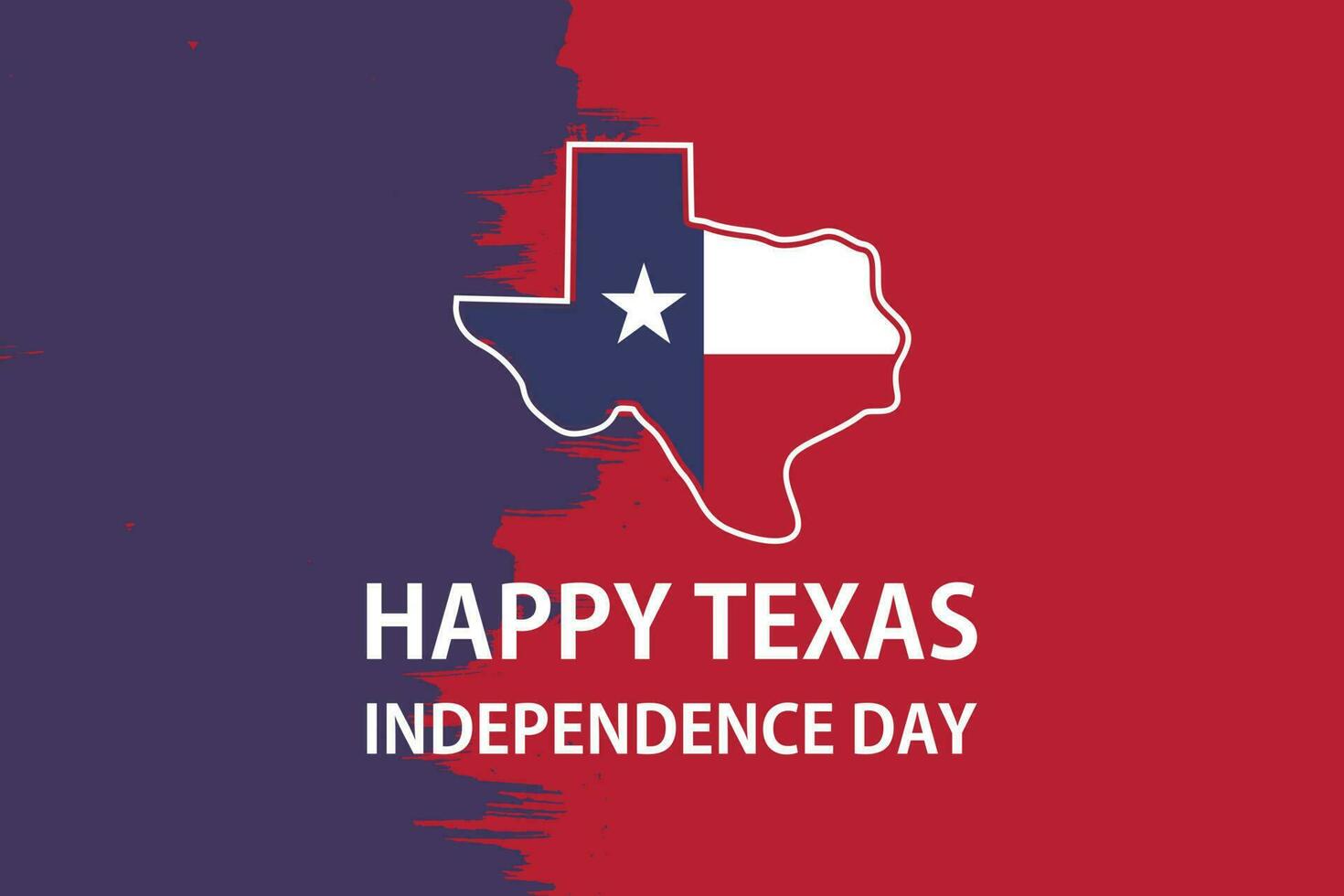 Texas Independence Day, Patriotic sign and elements. Poster, card