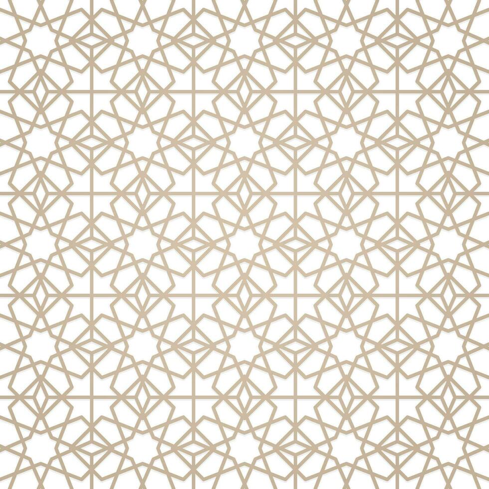 Seamless golden oriental pattern. Islamic background. ramadan style, ramadan kareem. background vector illustration.