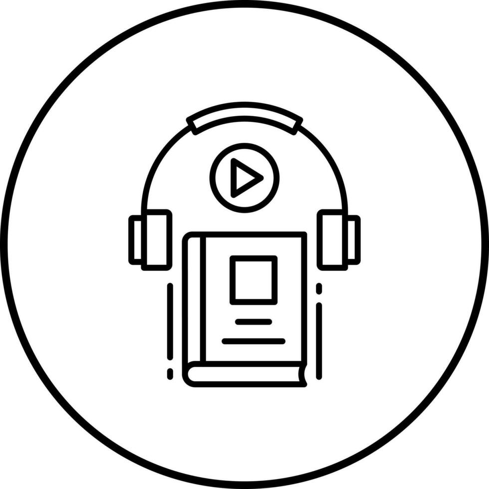 Audio Book Vector Icon