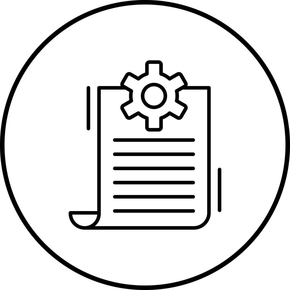 Content Management Vector Icon