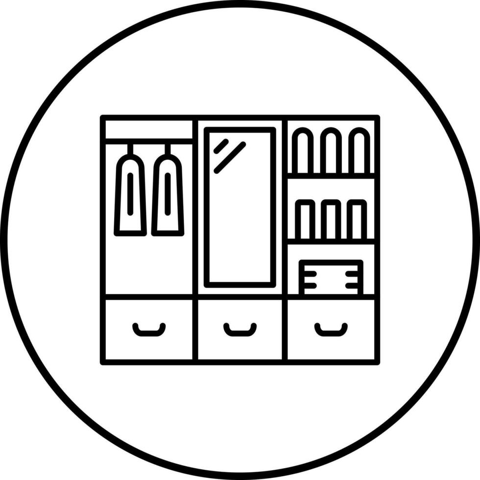 Wardrobe Vector Icon