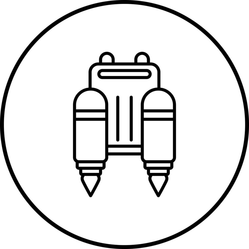 Jetpack Vector Icon