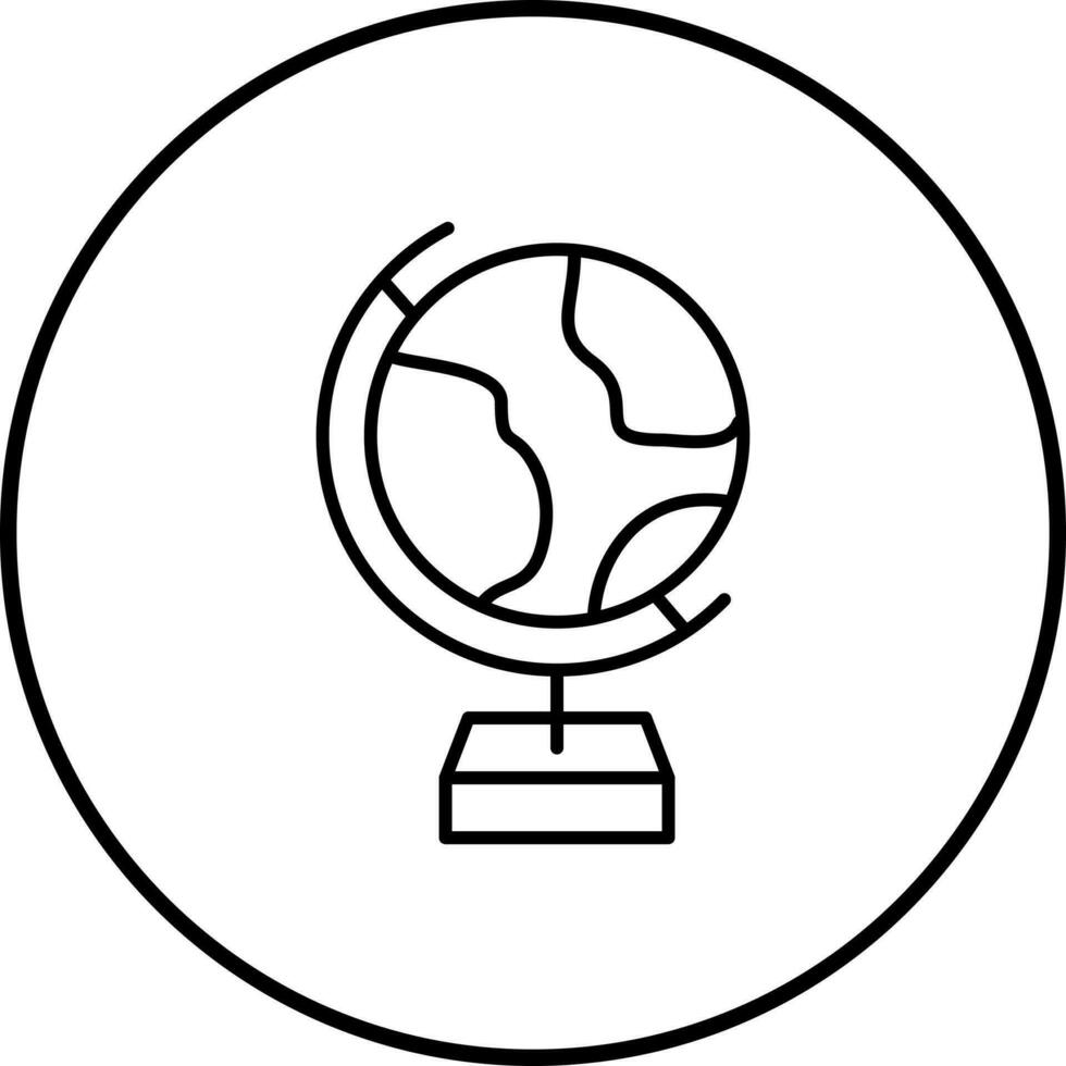 icono de vector de globo