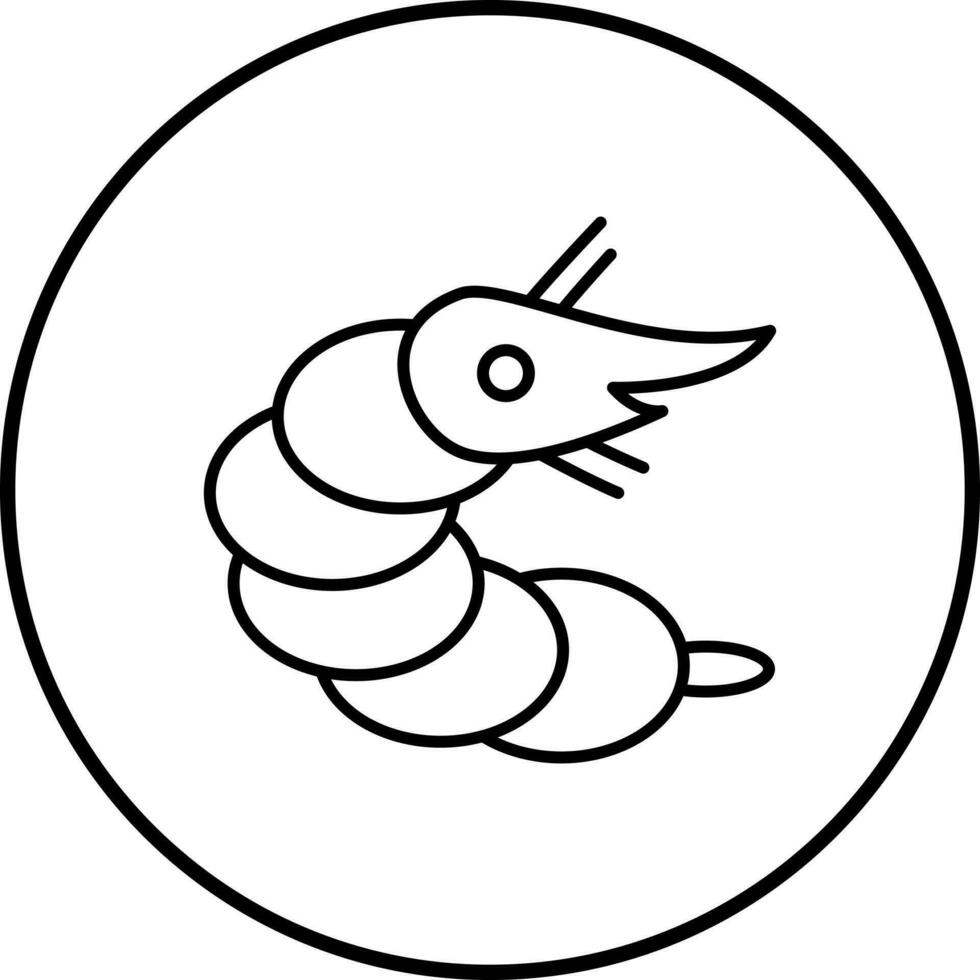 Shrimp Vector Icon