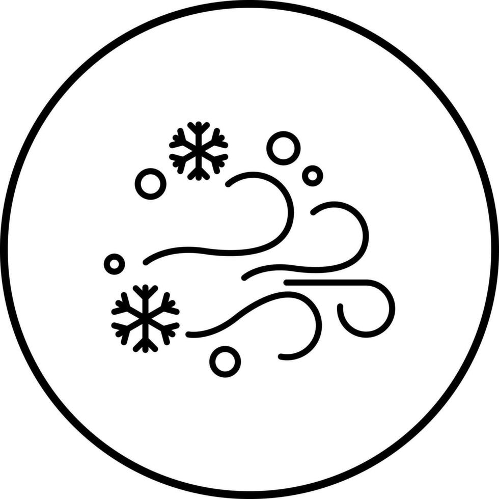 Blizzard Vector Icon