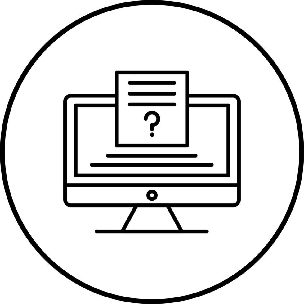 Quiz Vector Icon