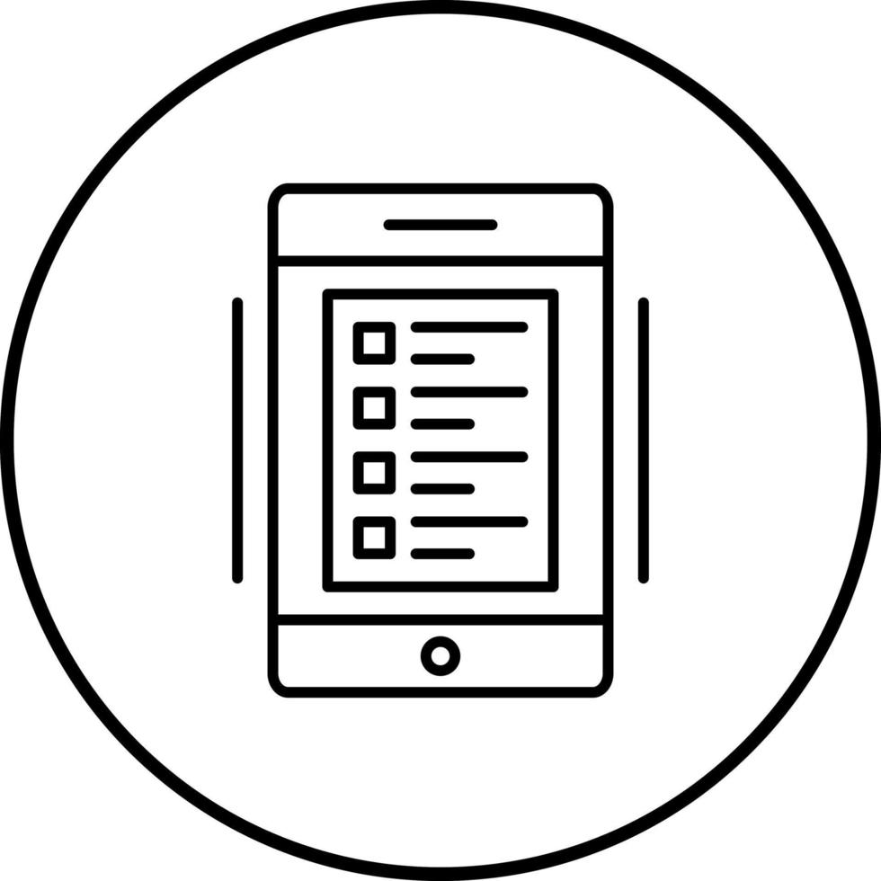 Online Test Vector Icon