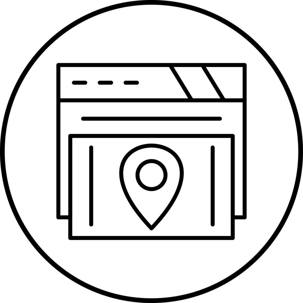 Map Location Vector Icon