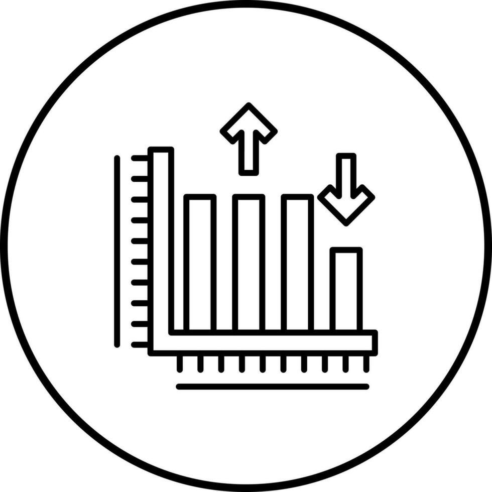 Bar Graph Vector Icon