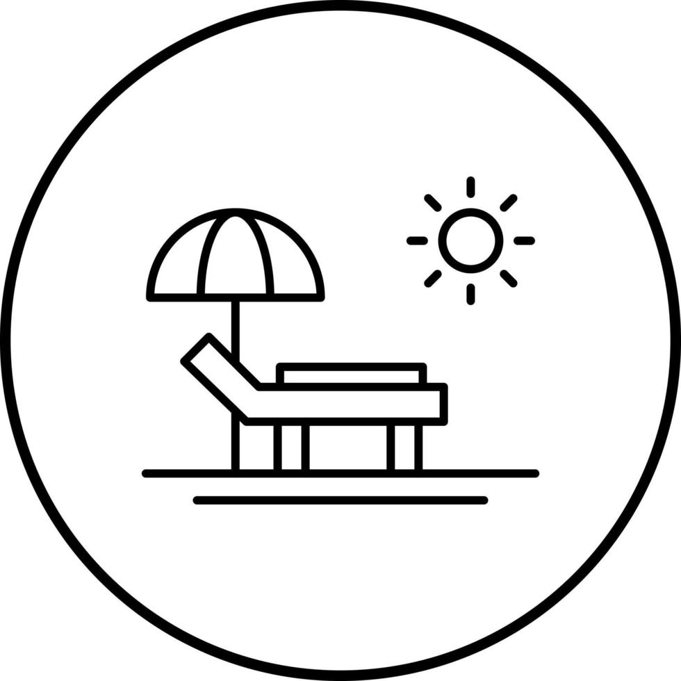 Hammock Vector Icon