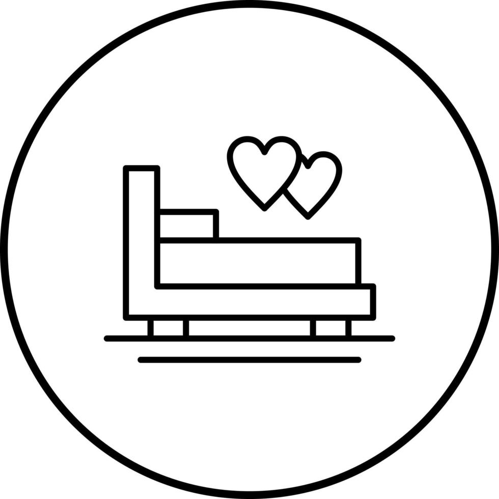 Honeymoon Vector Icon