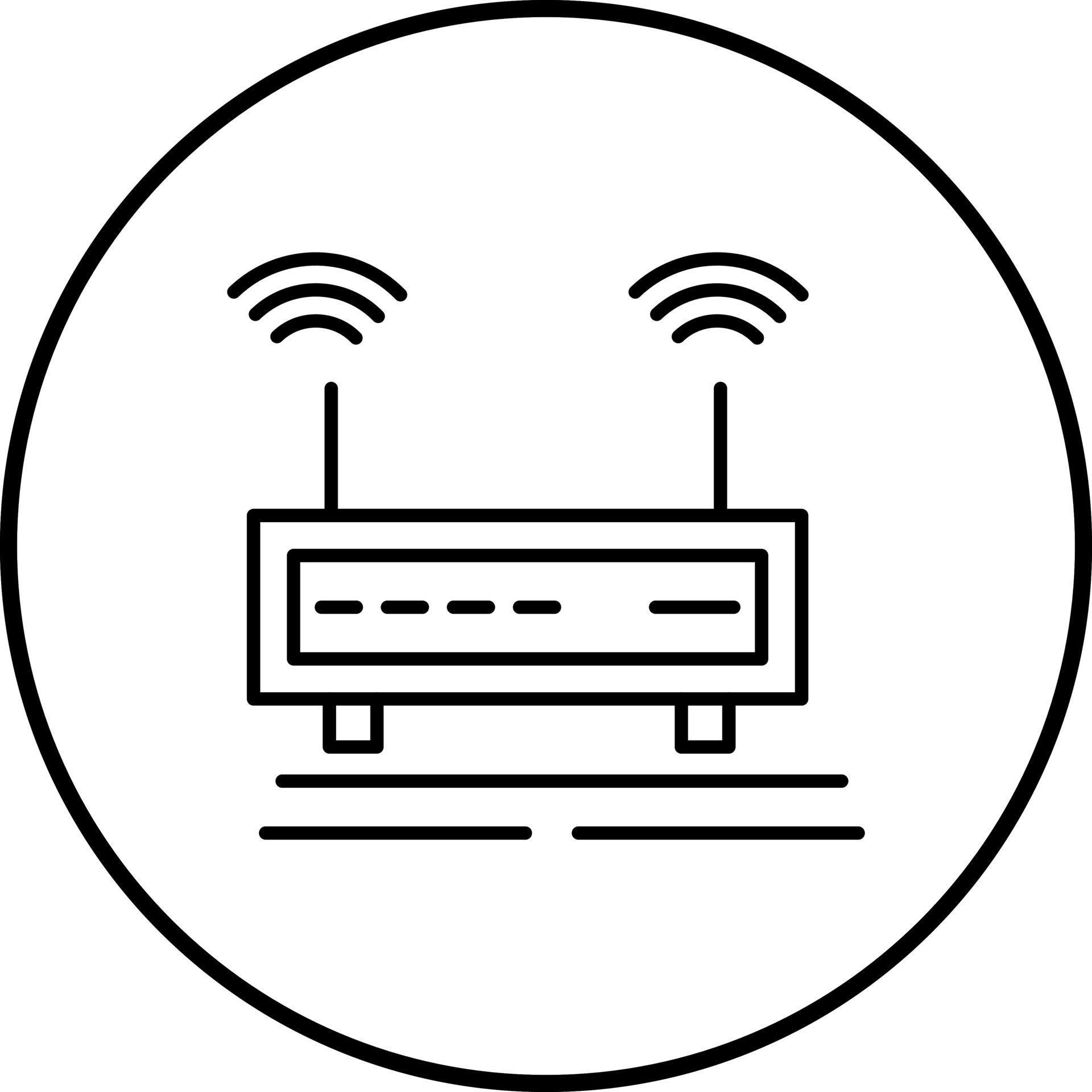 Wifi Signals Vector Icon 20684917 Vector Art at Vecteezy