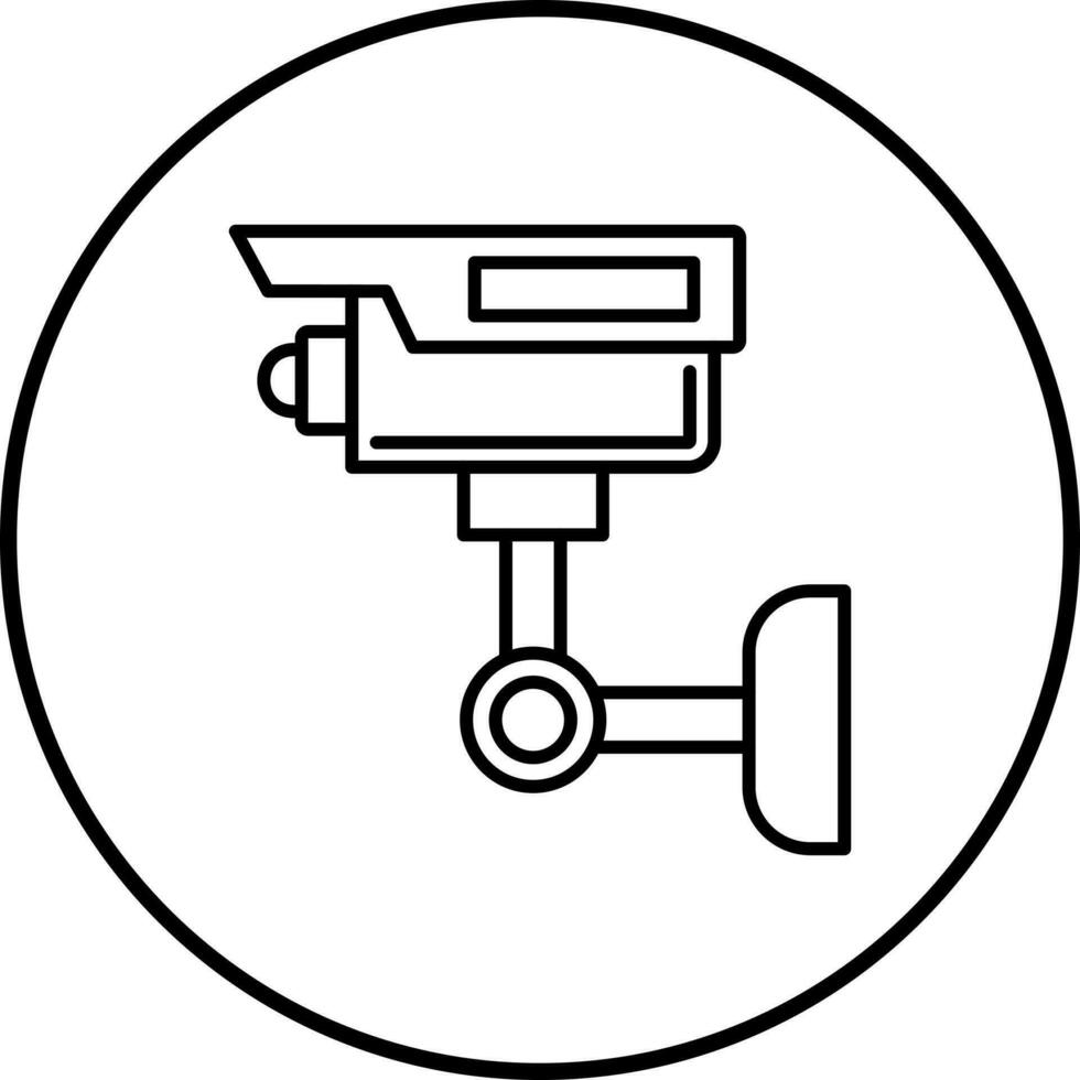 icono de vector de cctv