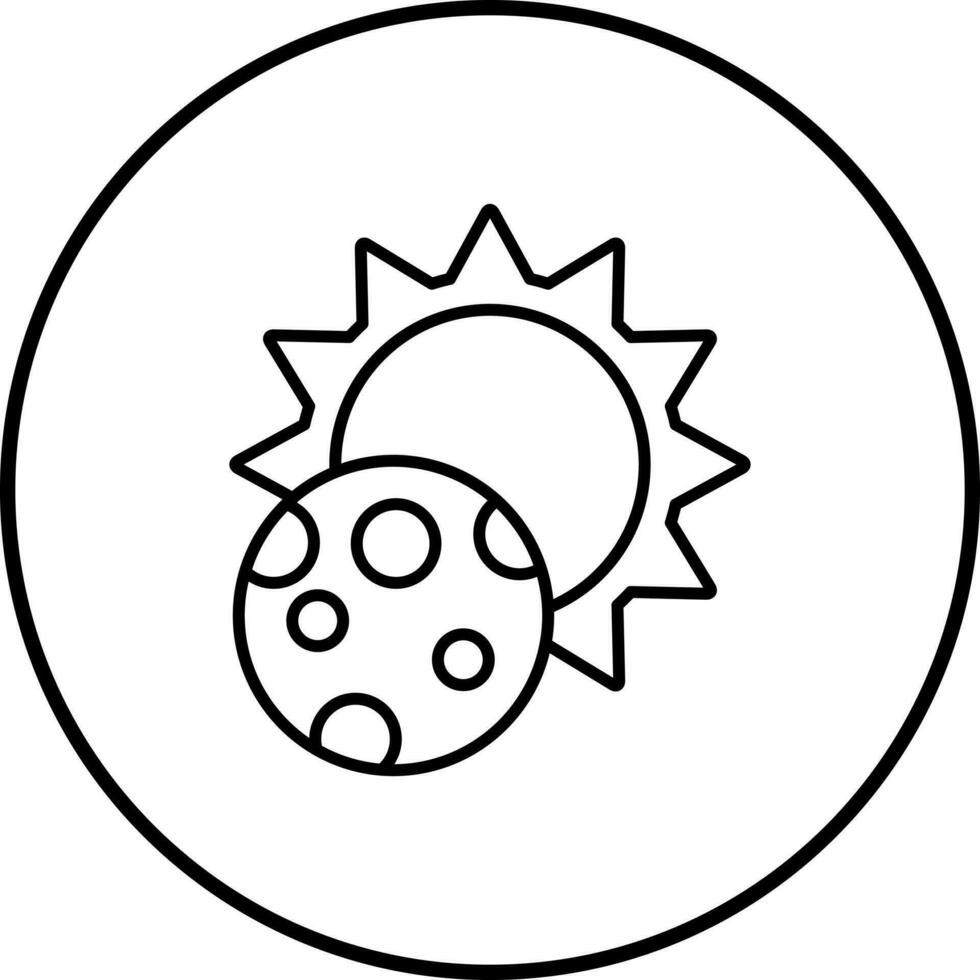 Eclipse Vector Icon