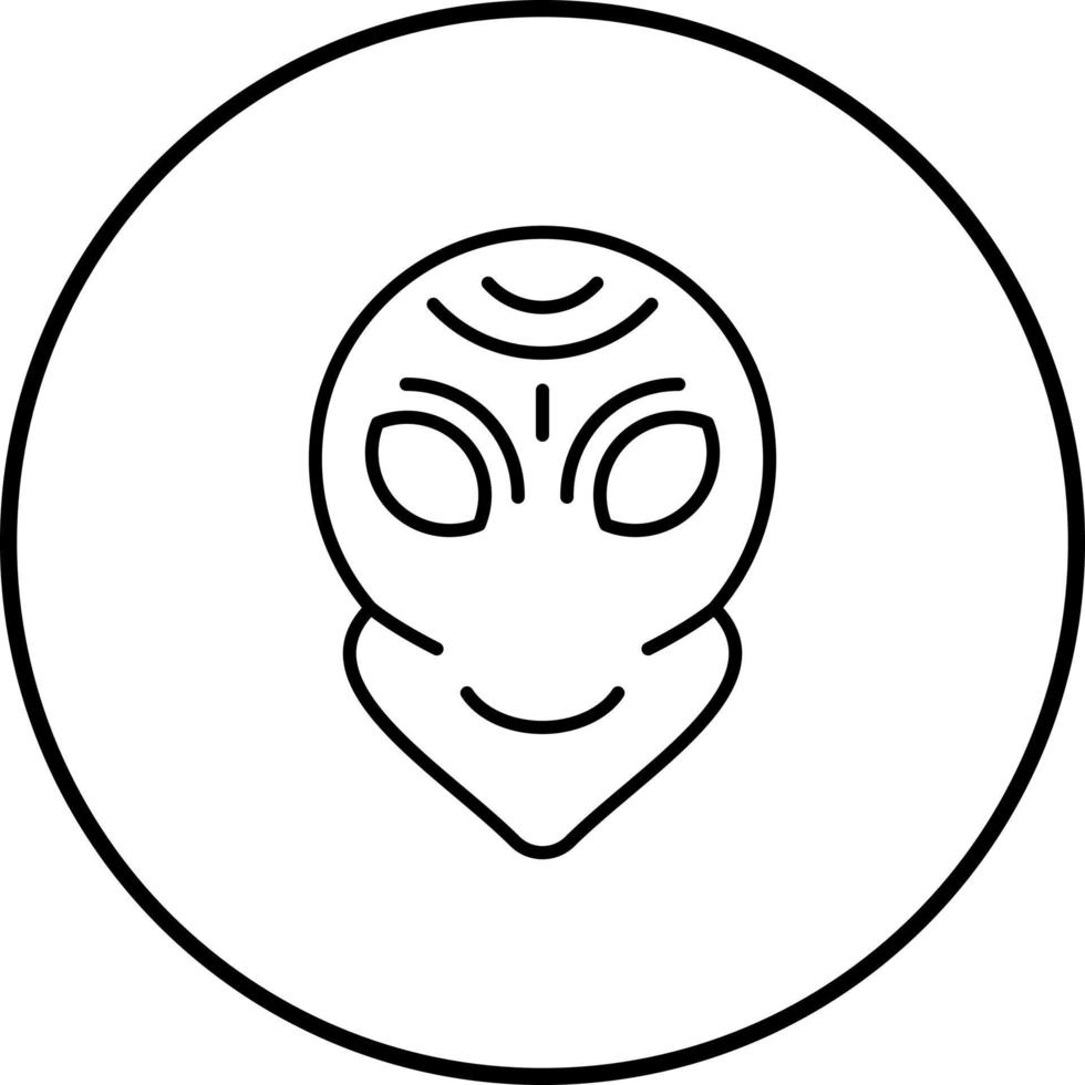 Alien Vector Icon