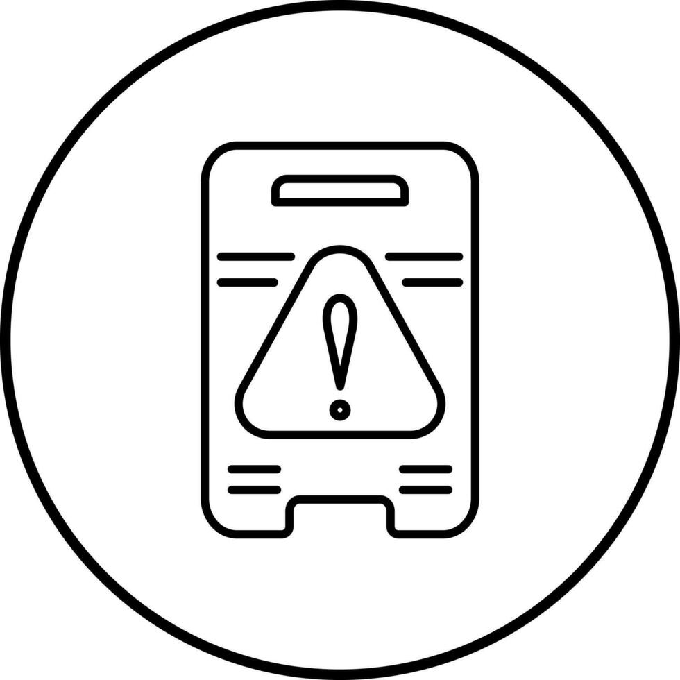 Caution Sign Vector Icon