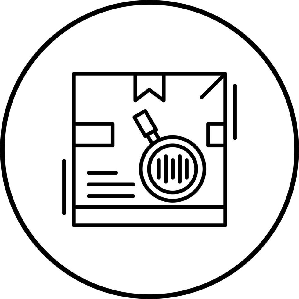 Tracking Code Vector Icon