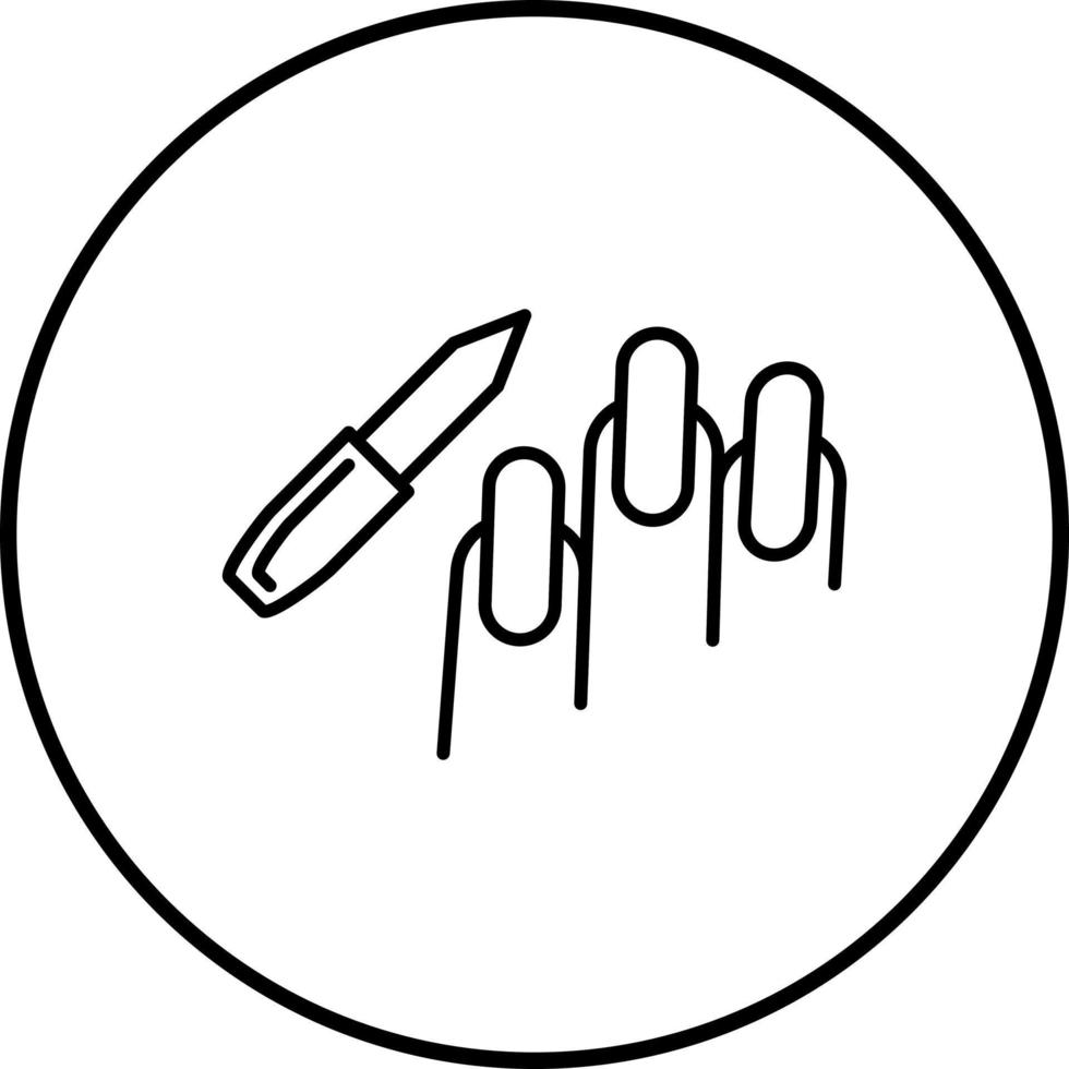 Manicure Vector Icon