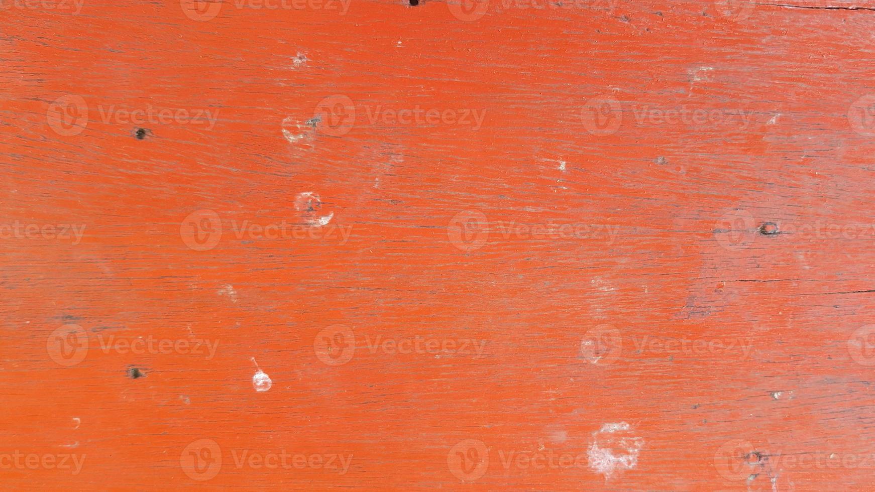 Orange old wood used as background photo