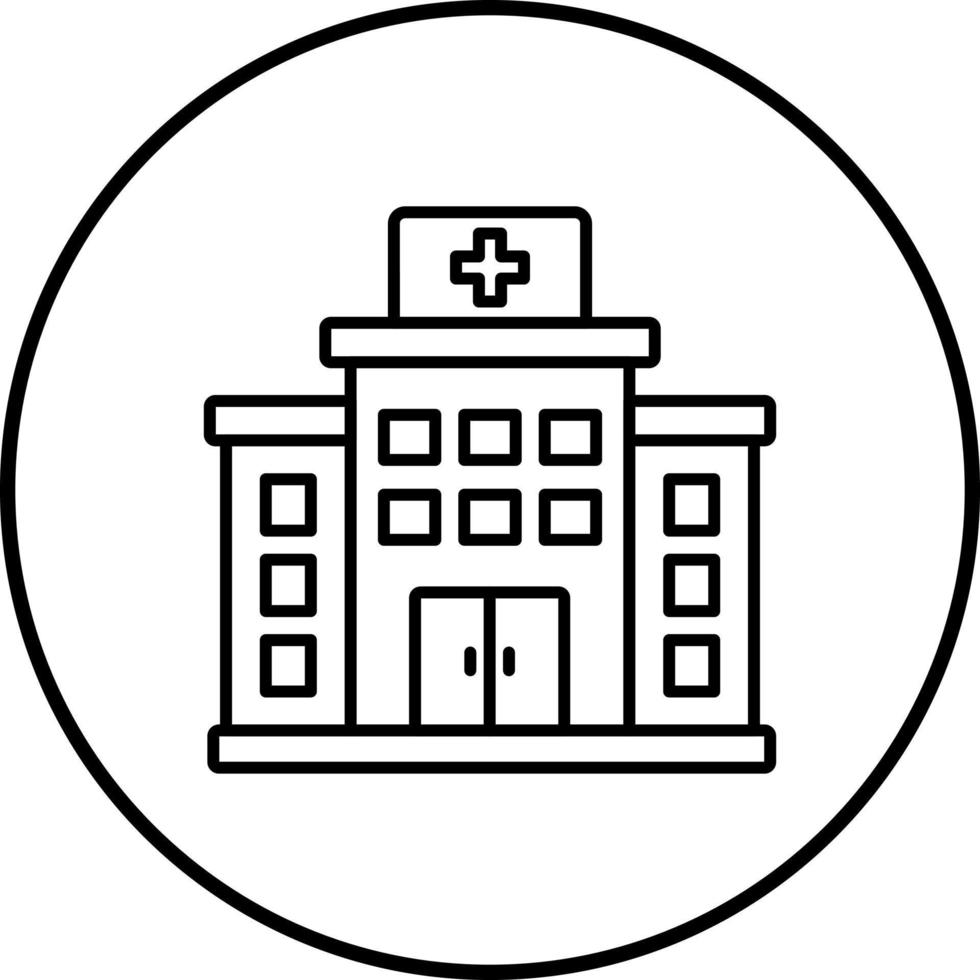 Hospital Vector Icon