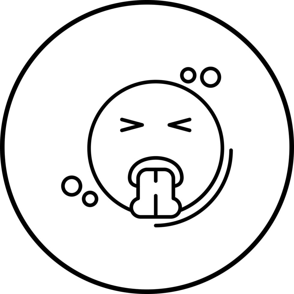 Vomit Vector Icon