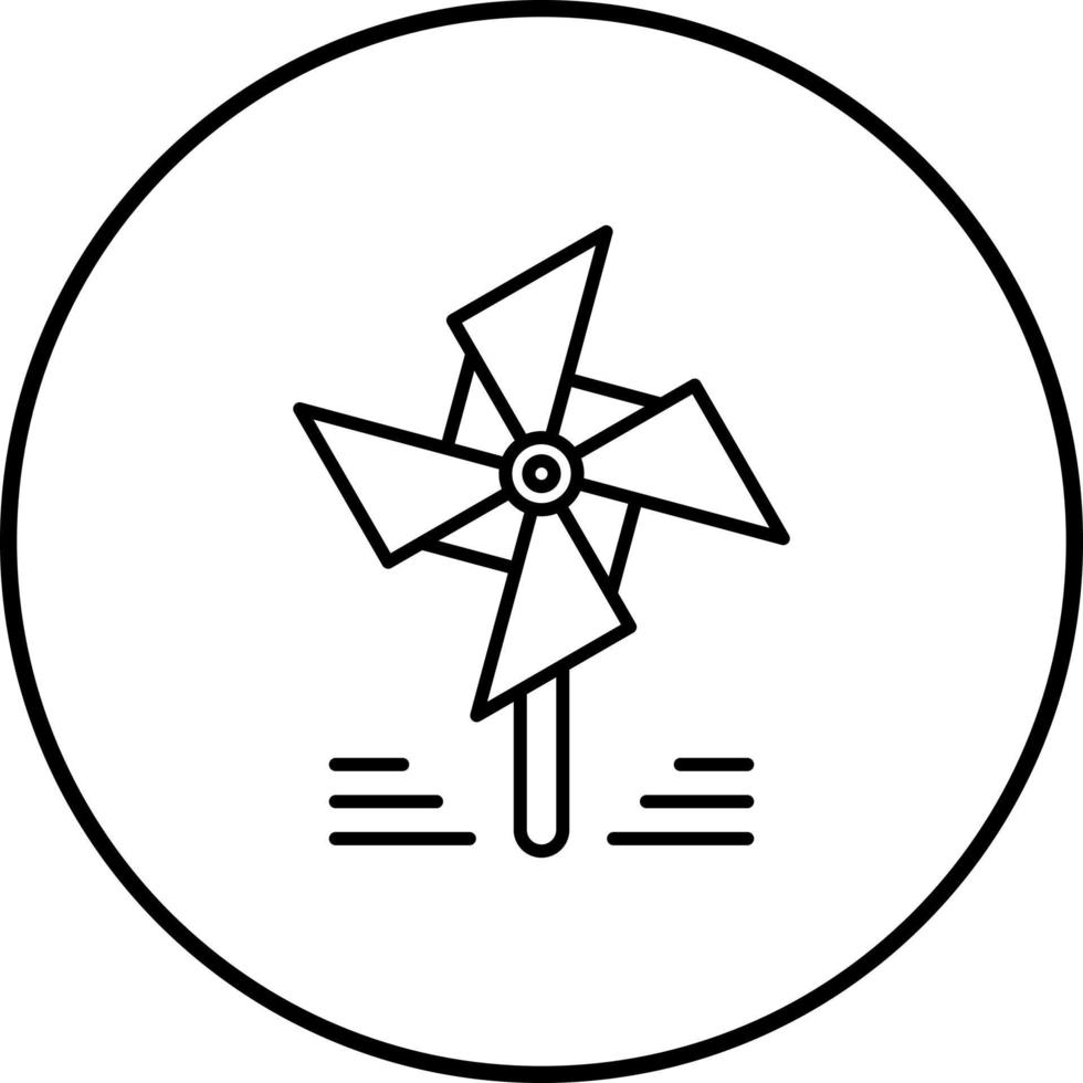 Pinwheel Vector Icon