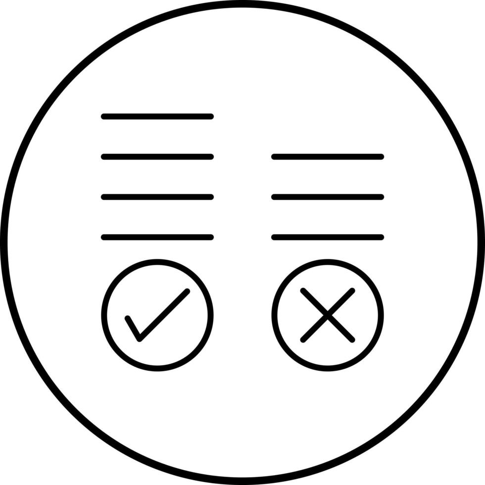 Voting Result Vector Icon