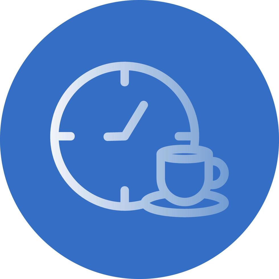 Coffee Break Vector Icon Design