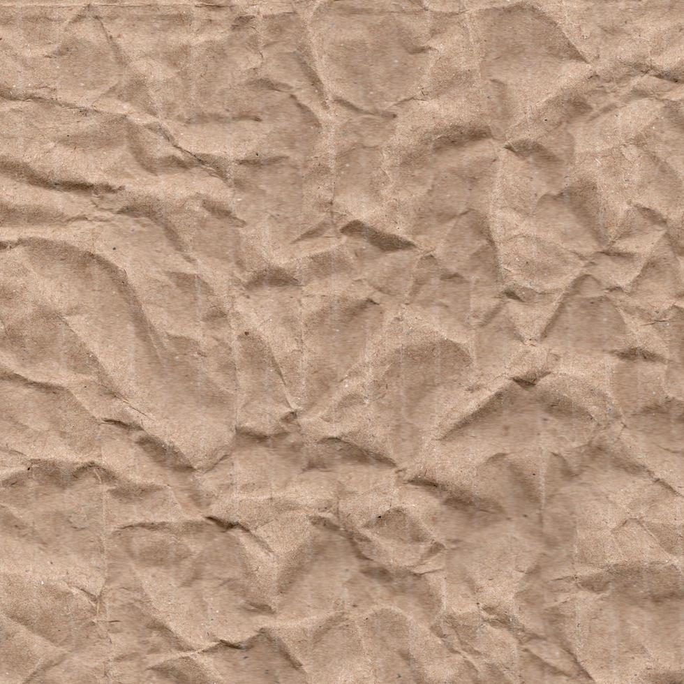 Kraft paper creased for Background and wallpaper photo