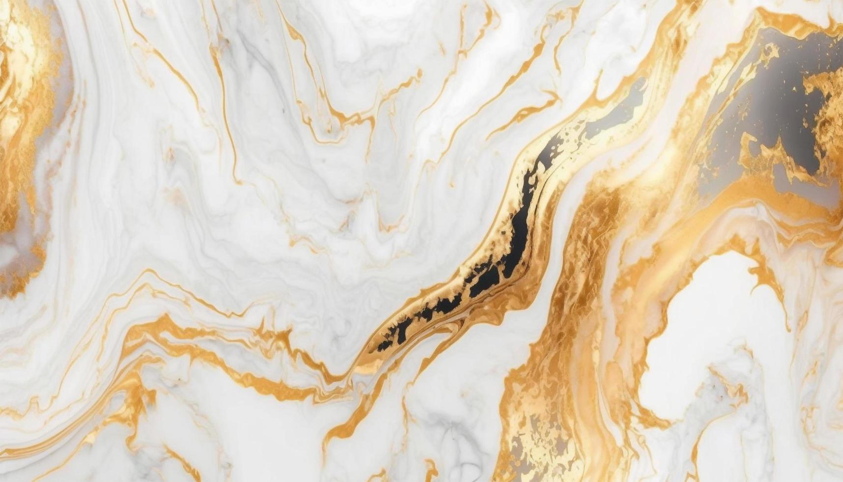 Natural White and Gold marble texture for skin tile wallpaper luxurious background. photo