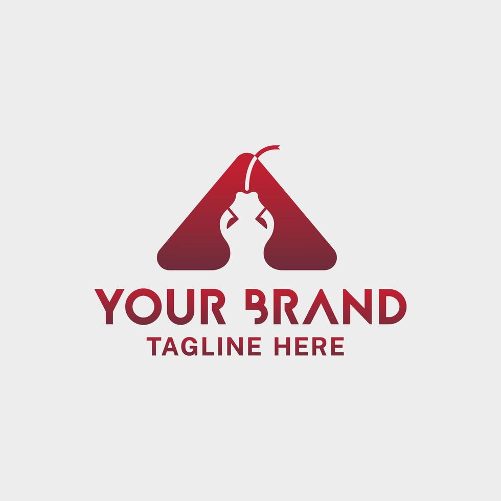 Mountain and Snake Logo Suitable for your all business related to it vector