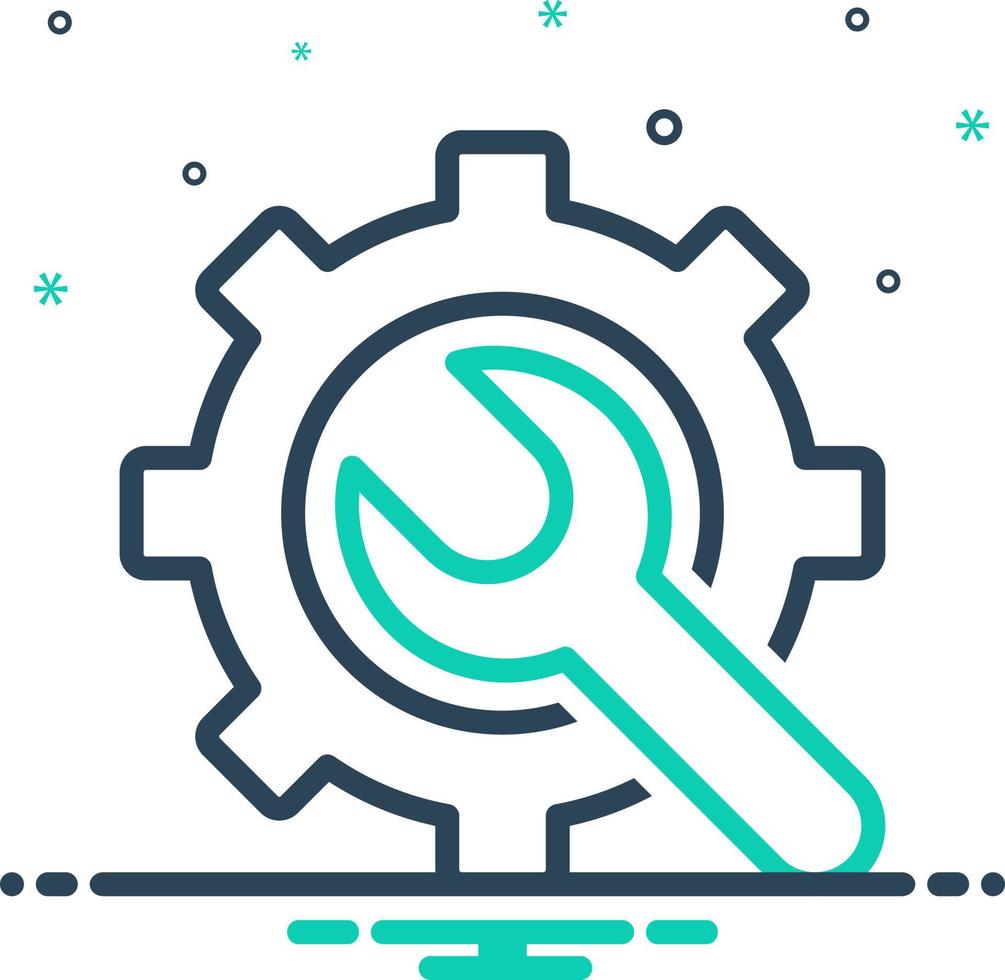 mix icon for preference vector