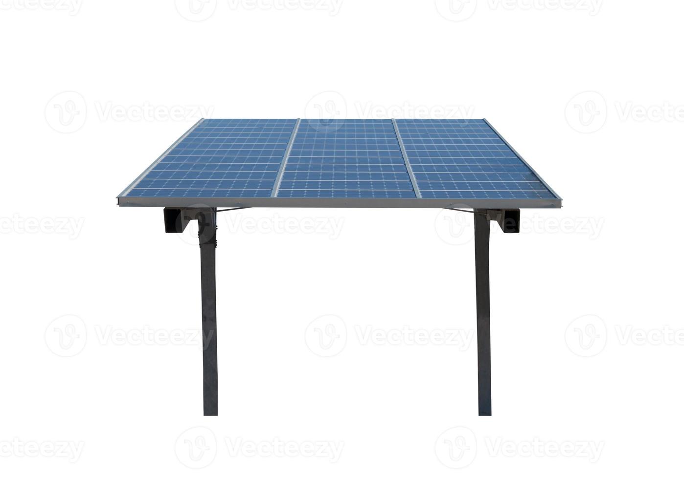 Isolated solar panel photo