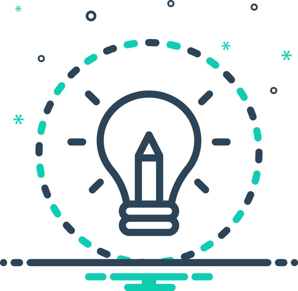 mix icon for creation vector