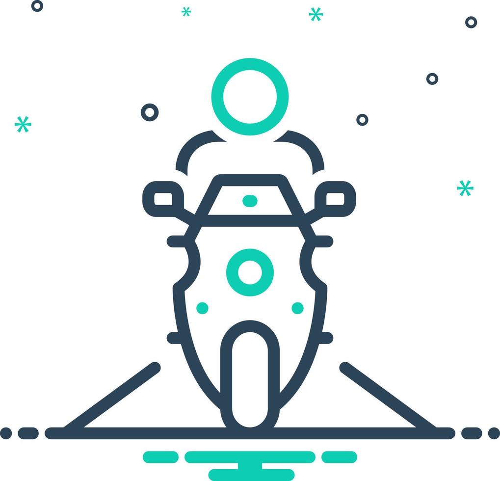 mix icon for ride vector