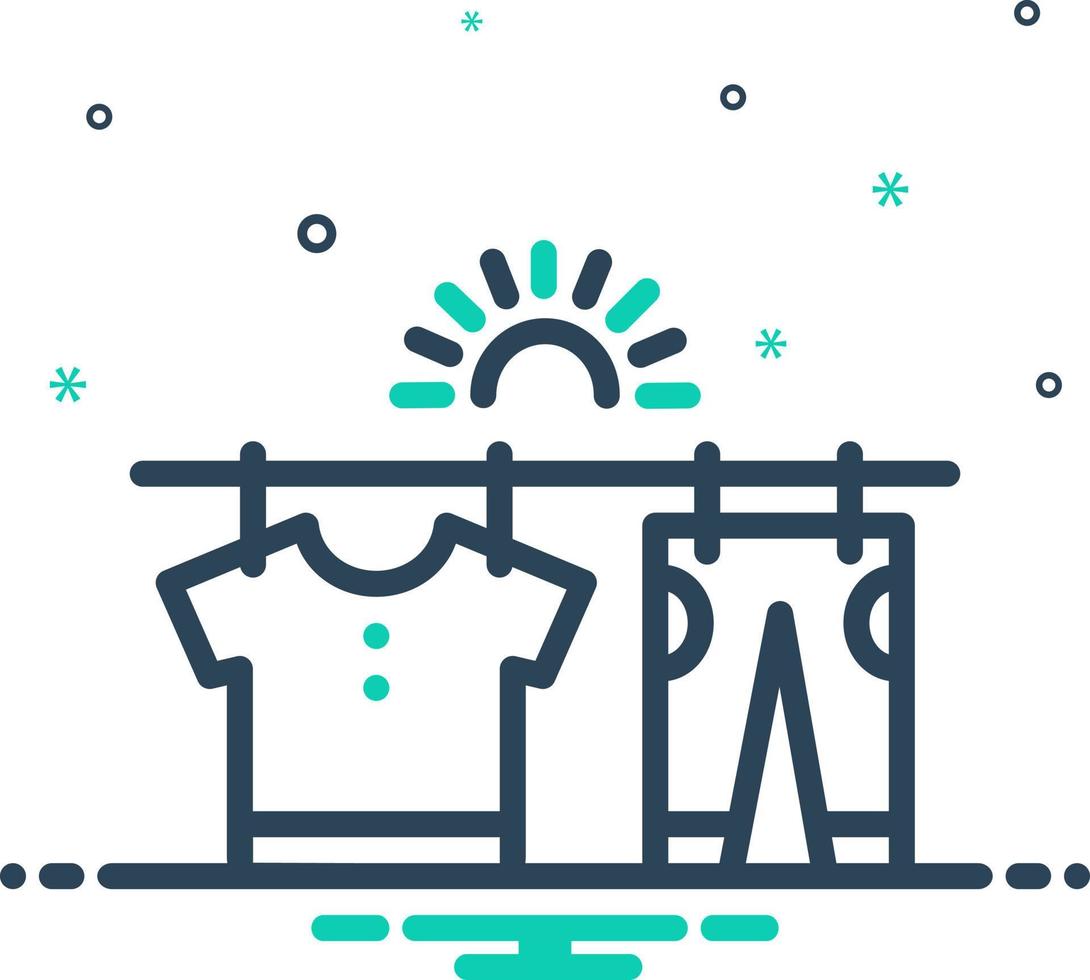 mix icon for dry vector