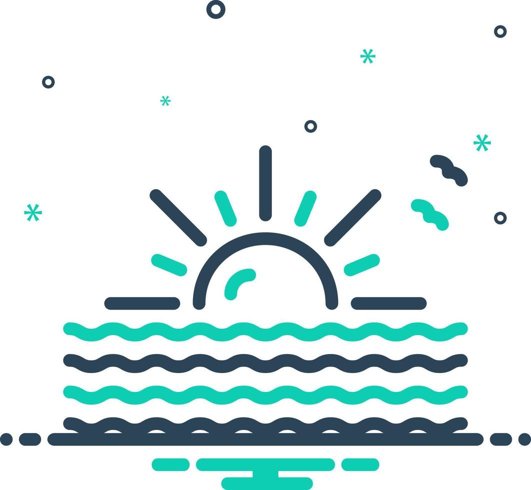 mix icon for arise vector