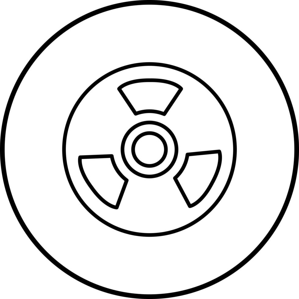 Nuclear Vector Icon