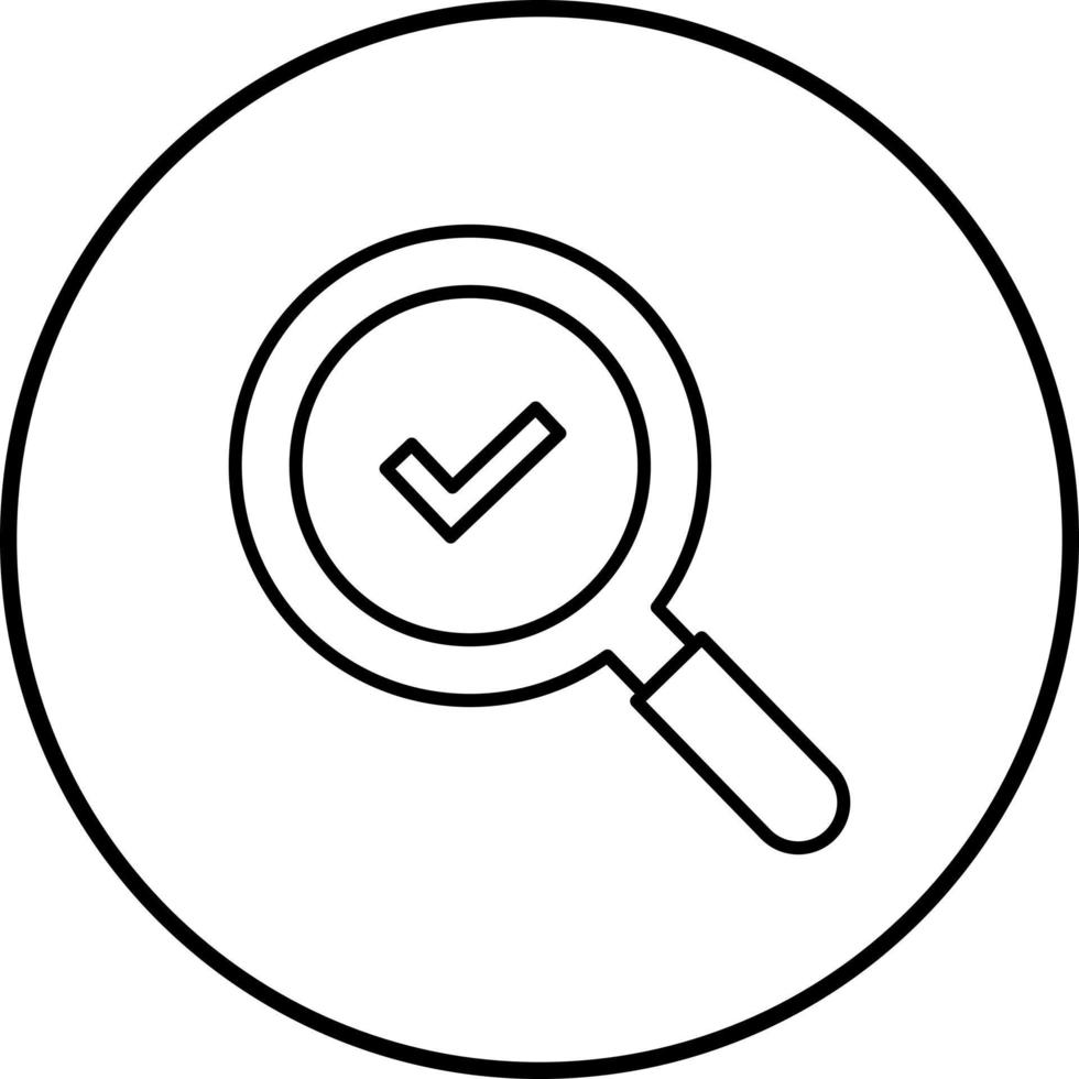 Magnifying Glass Vector Icon