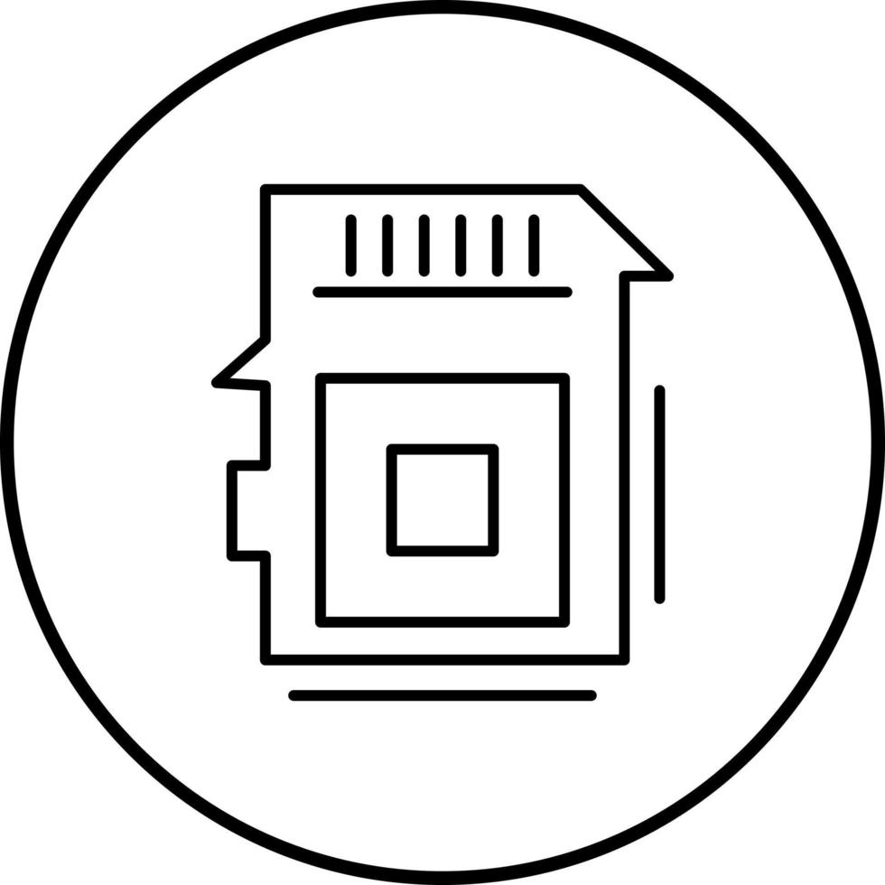 Sd Card Vector Icon