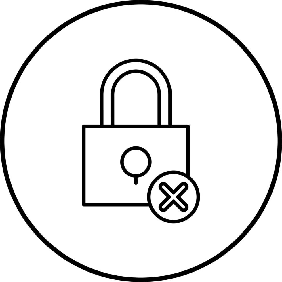 Insecure Vector Icon