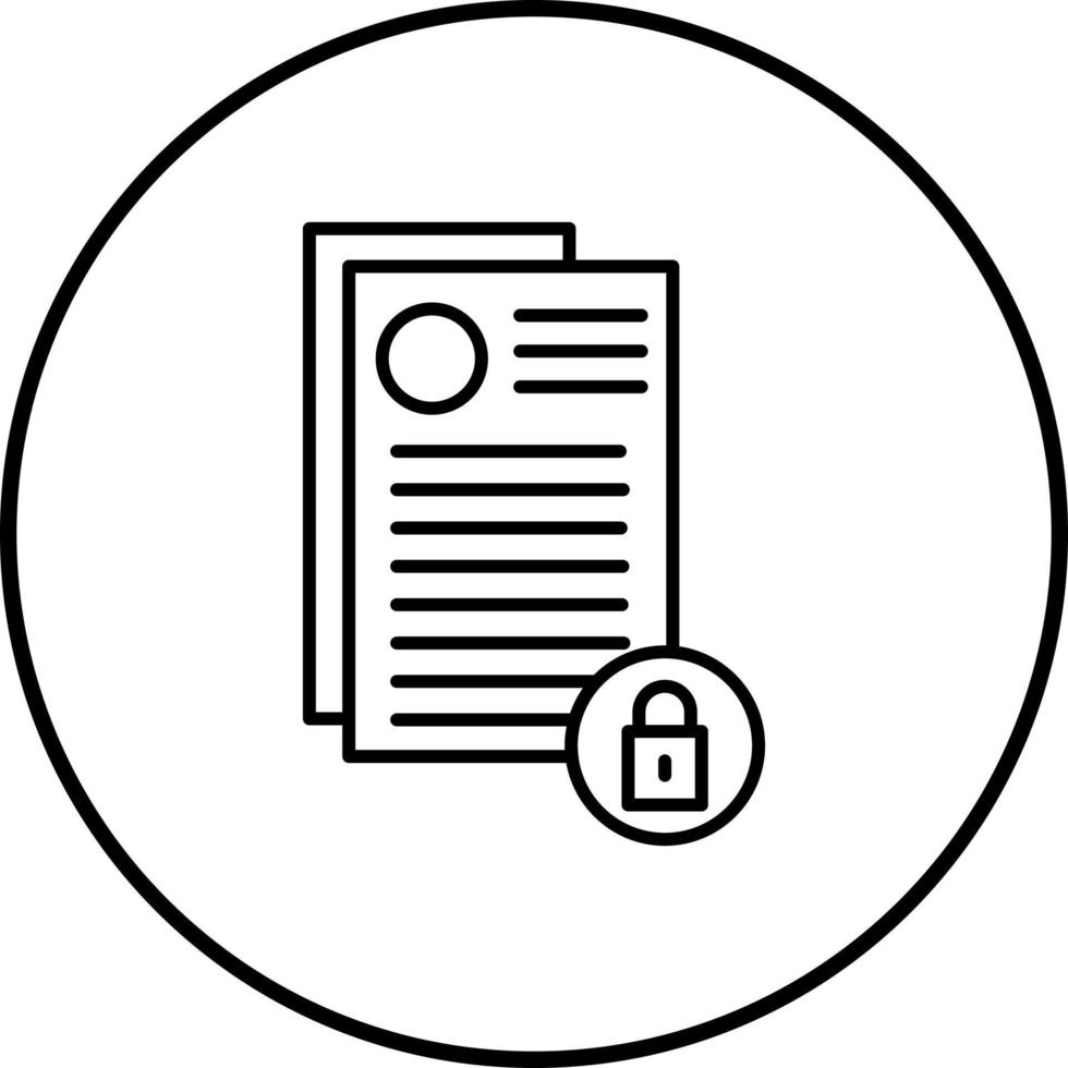 Privacy Vector Icon