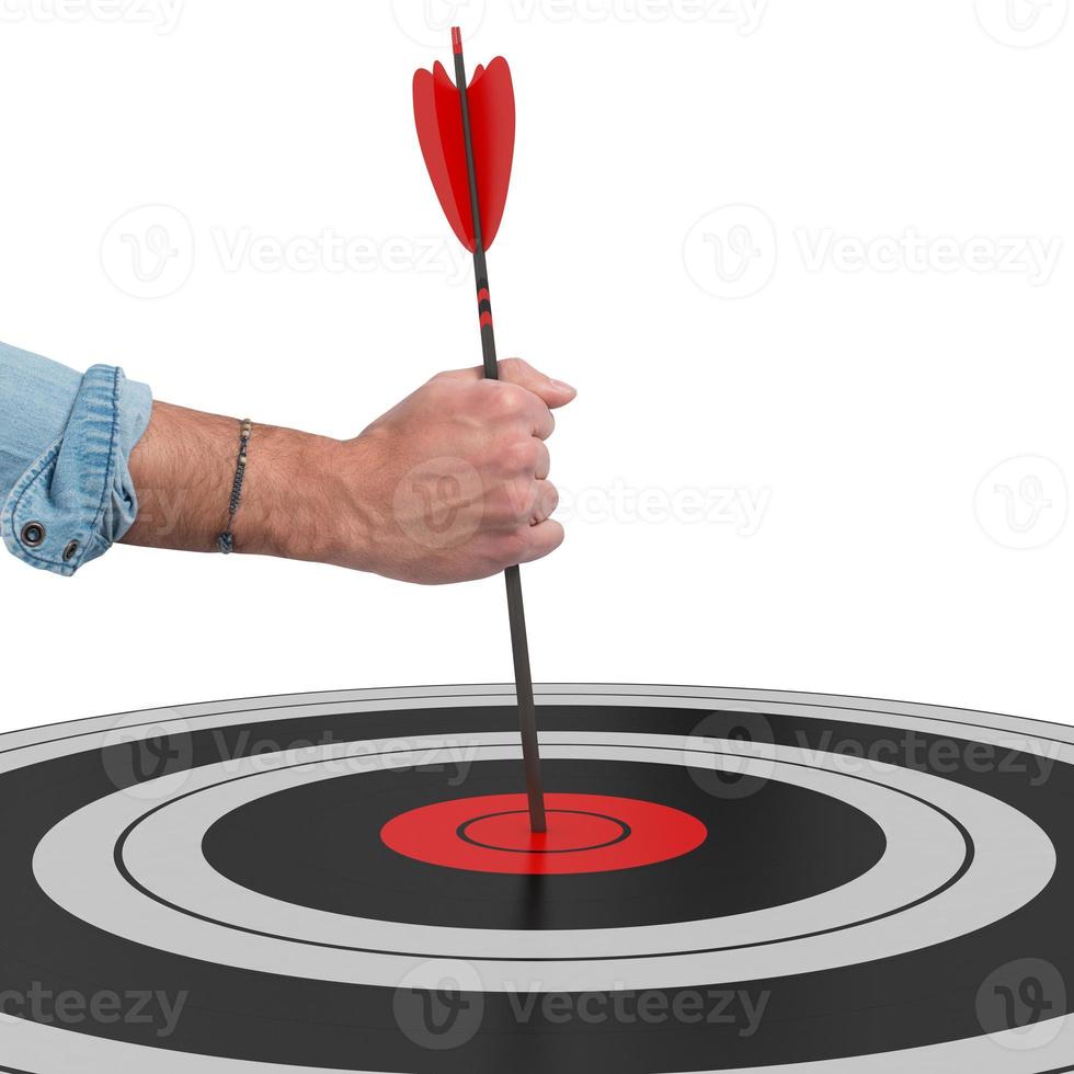 Aim the center photo