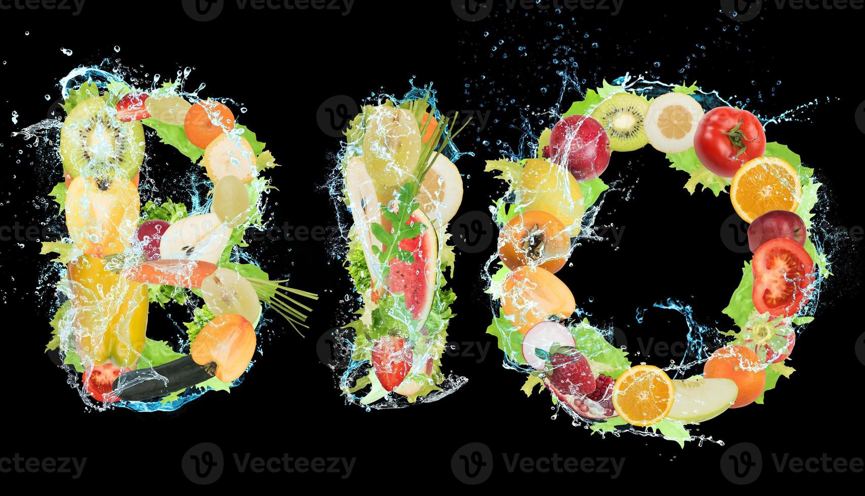 Healthy Bio food for wellness photo