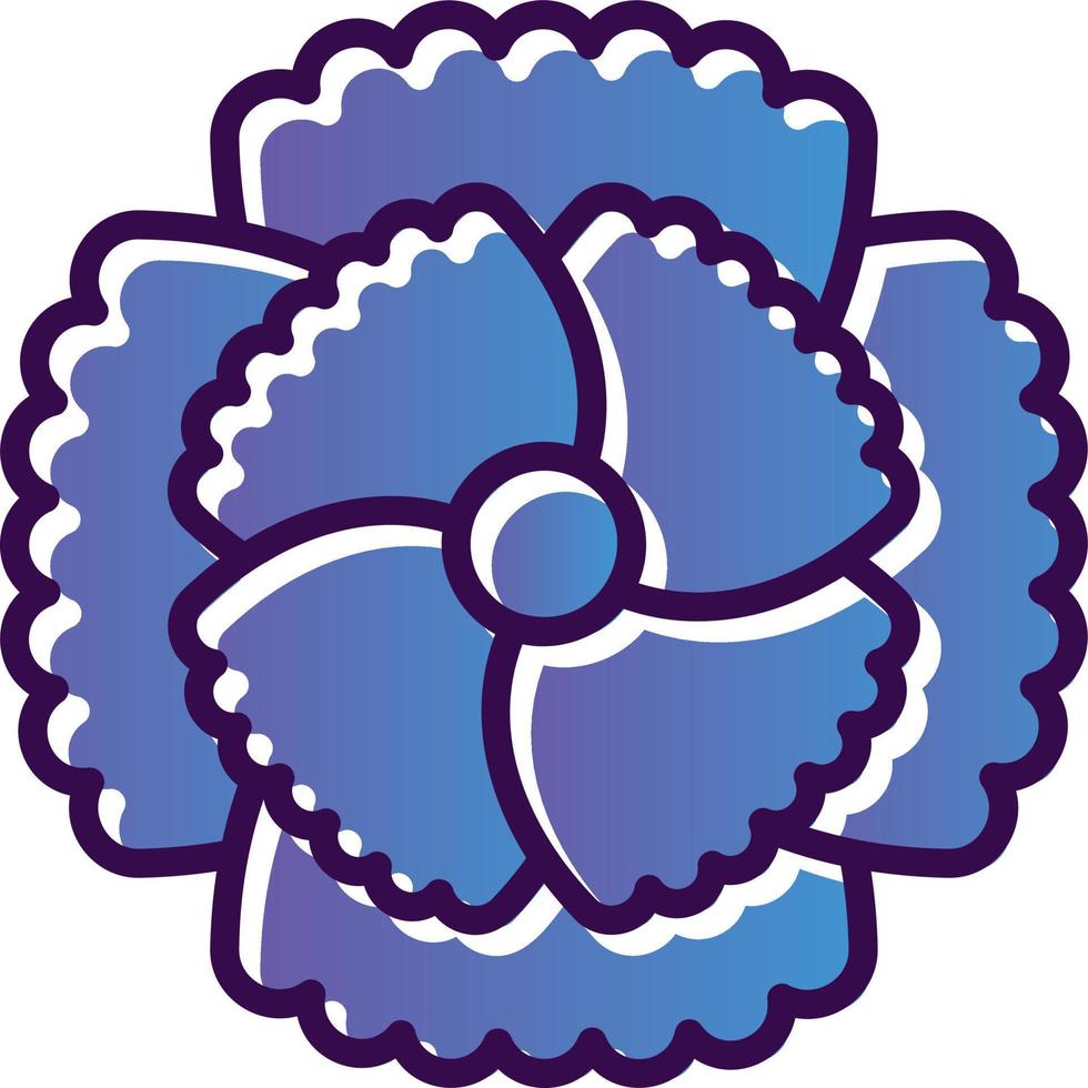 Carnation Vector Icon Design